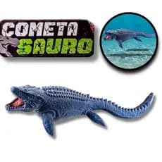 Dinossauro De Brinquedo Mosassauro Super Realista De Vinil Fera Aquática - Cometa