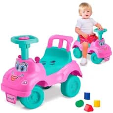 Totokinha Rosa Clássica Triciclo Carrinho de Passeio Totoka Menina - Cardoso Brinquedos