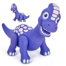 Brinquedo Dinossauro Parassauro Em Vinil Articulado Para Crianças E Bebes - Puff Toys