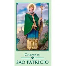 Livro (Folheto) Couraça de São Patrício - Religião Devocionarios - Ed. Paulinas