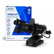 Webcam 1080p Full Hd Microfone Integrado Tampa Pc Notebook