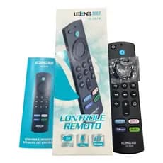 Controle Remoto Compátivel Voz Amazon Fire Tv Stick Fire 4k