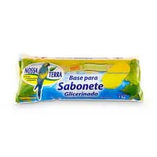 10 Base Glicerina Transp. E Branca P/ Sabonete Nossa Terra