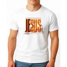 Camiseta Masculina Jesus Cristã Streetwear  Premium 100% Algodão Conforto e Estilo