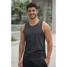 Regata Masculina Dry Fit Premium Tecido Confortável Lisa