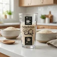 Copo Medidor Vidro 350ml Resistente Mix Medidas Receita Cozinha Chef Multiuso Ruvolo