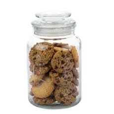 Pote Hermético de Vidro com Tampa 1000ml, Porta mantimentos de Vidro Vintage – Ruvolo