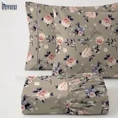 Jogo de Cama 400 Fios Casal Roupa de Cama Queen e Lençol Solteiro Tecido veludado Macio Premium!"