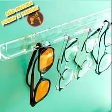 Porta Óculos MILLNEY , Organizador De Sol Acrílico Transparente , Molduras De Alta Qualidade Montadas Na Parede