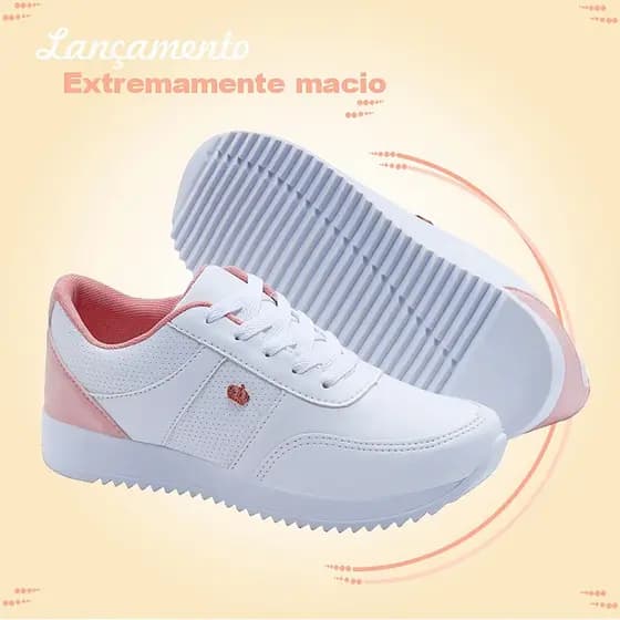 Tênis Feminino Casual FXB Mulher Original 2217