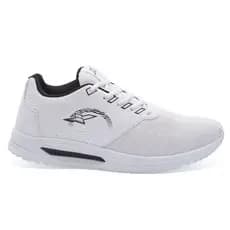 Tenis Esportivo Branco Unissex Caminhada Corrida Conforto RJ30