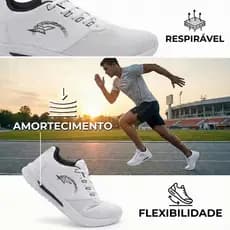 Tenis Masculino Esportivo Adulto FXB RJ30 Caminhada Confortável Academia