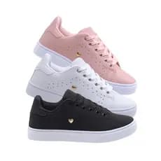 Kit 3 Pares Tenis Feminino Casual FXB Original Novo 2066