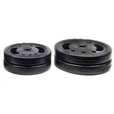 Kit Anilha de 16 kg ( 2 x 5 Kg + 2 x 3 Kg) de Polietileno