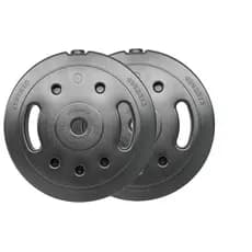 2 x Anilha em Polietileno de 5kg - total de 10kg
