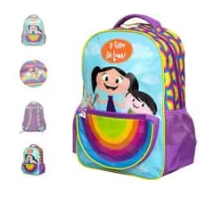 Mochila Infantil Reforçada Show da Luna - Poliéster