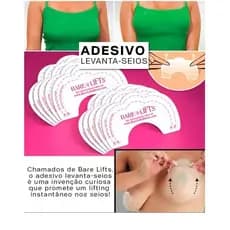 Adesivo Levanta Seios Tamanho Ajustável 10 peças