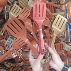 Utensilio 4 peças Livre de BPA  EVO Concha Colher Grande Espátula e Garfo para Salada