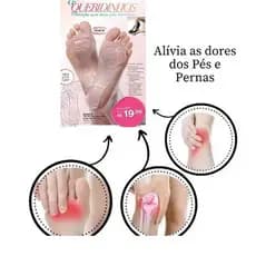 Palmilha em Gel Protetora Antideslizante Antiderrapante