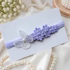 Faixas de Borboleta Saida Maternidade  Batizado Turbante bebe  Laço Rn  Cha de Bebe