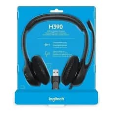 Fone Com Fio Microfone H390 Logitech C/ Nf