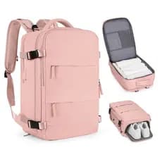 Mochila De Viagem Compartimento Para Sapatos Escolar Linda Espaçosa Camping Trilha Avião FashionLuxo