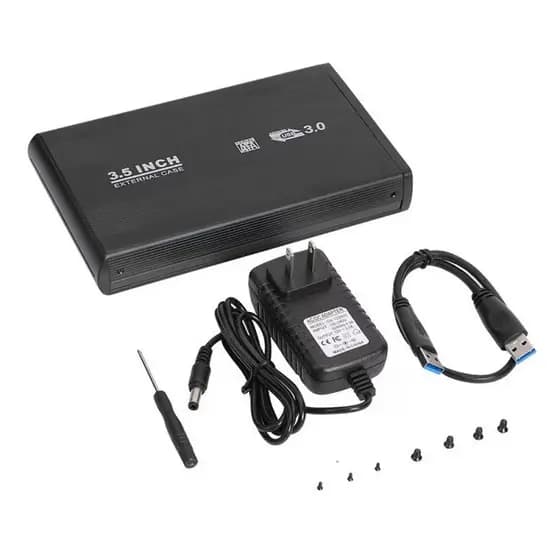Case 3.5 Para Hd Externo Usb 3.0 Pc Computador Desktop Ultra