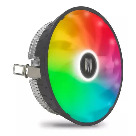 Cooler Fan LED RGB Gabinete CPU Intel AMD Knup KP-VR301