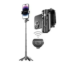 Suporte Tripé para Celular com Controle Remoto Bastão Selfie Altura Ajustável Oberon OR-1684