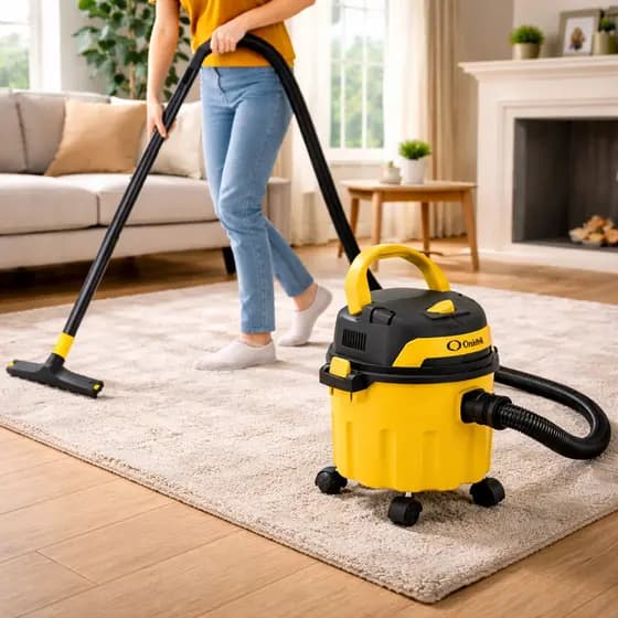 Aspirador de Pó e Água 1400W 10L 3 em 1 Soprador Extrator para Limpeza Doméstica Carro Oficina ON-LV306