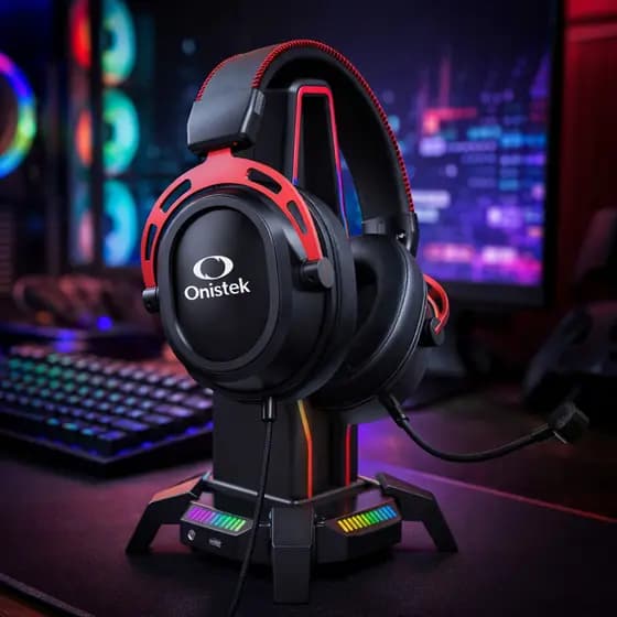 Headset Gamer com Microfone USB e Tipo C para Celular PC Notebook com Controle no Fio ON-FN650