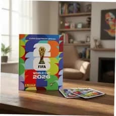 Álbum Copa do Mundo + 10 Envelopes de Figurinha FIFA 2026