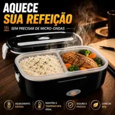 Marmita Térmica Elétrica 1,5L Bivolt - Veicular e Residencial