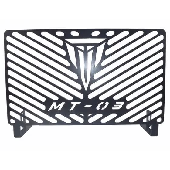 Protetor De Radiador Mt03 2015 A 2026 em Aço Carbono KW Parts