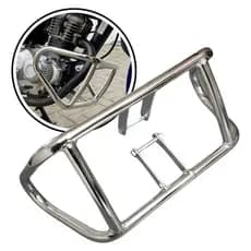 Protetor de Motor Mata Cachorro Francês Cromado Moto TITAN 150
