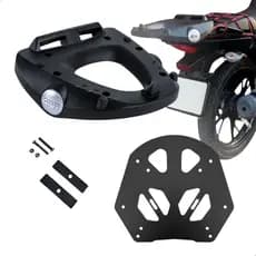 Base Givi Monolock e Chapa Fixação Universal M5m Preto Baú Com Parafusos