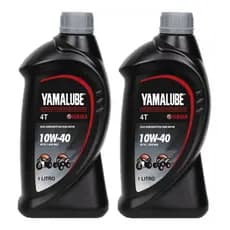KIT 2 ÓLEOS Yamalube Semissintético Para Motor 10w40 4t Yamaha 2 L