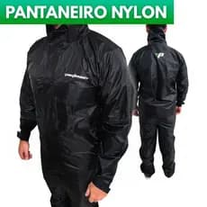 Conjunto Capa de Chuva Nylon Pantaneiro Econômico com Gola