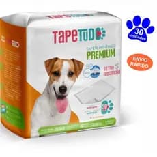 Tapete Higiênico 80 X 60 cm Premium Super Absorvente Tapetudo - 30 Un