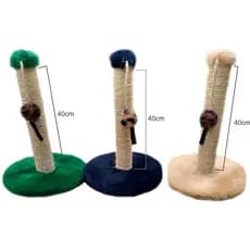 Arranhador Para Gatos Poste com Brinquedo Grande 40cm