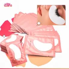 200 Unidades Pad Gel (100 Pares) Protetor de Pálpebras Alongamento Cílios Extensão Patch Pad Gel