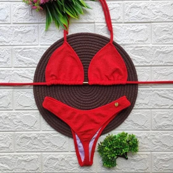Biquini feminino Asa Delta Annaruga Moda Praia Gringa Lipo Levanta bumbum Beach