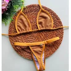 Biquini femininino anarruga fita Moda praia modelagem impecavel Bikini verão