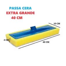 Rodo Esfregão Passa Cera de Espuma Extra Grande para Limpezas em Geral (Sem Cabo) 40 cm