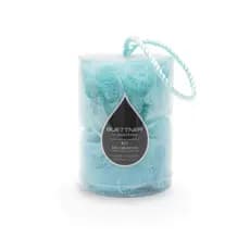 Esponja De Banho Nylon Bucha Esfoliante Corpo E Rosto para Box de Banheiro Kit 2un