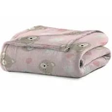 Manta Para Bebe Menino e Menina Cobertor De Bebe Mantinha Baby Toque Macio