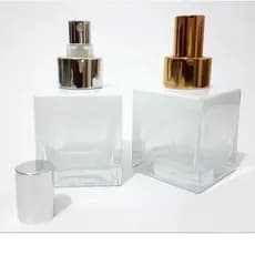 Vidro Home Spray Para Porta Perfume 100ml Modelo Cubo Degrade Branco