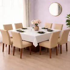CAPA PARA CADEIRA 08 PEÇAS - MESA JANTAR/ DECORAÇÃO