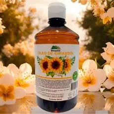 Óleo Vegetal Girassol (Prensado à Frio ) 500ml