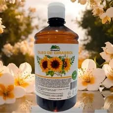 Óleo de girassol 500ml Cicatrizante Anti Estrias